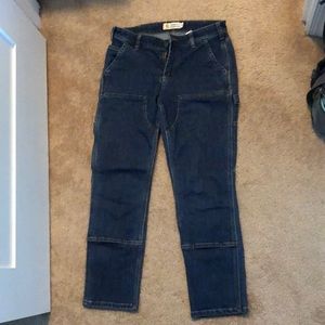 6 Short Straight Leg Carhartt Double Layered Jeans